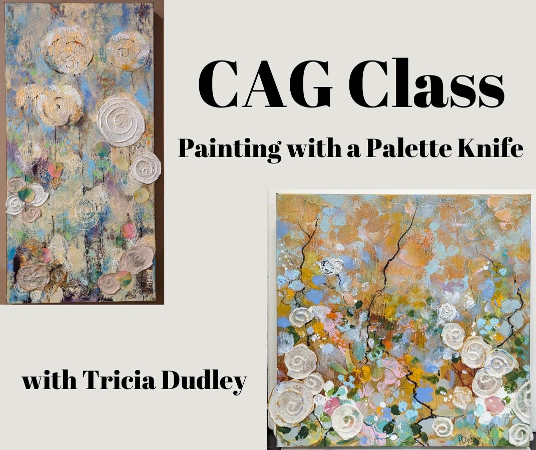 Painting with Palette Knife and Acrylic Paints with Tricia Dudley
