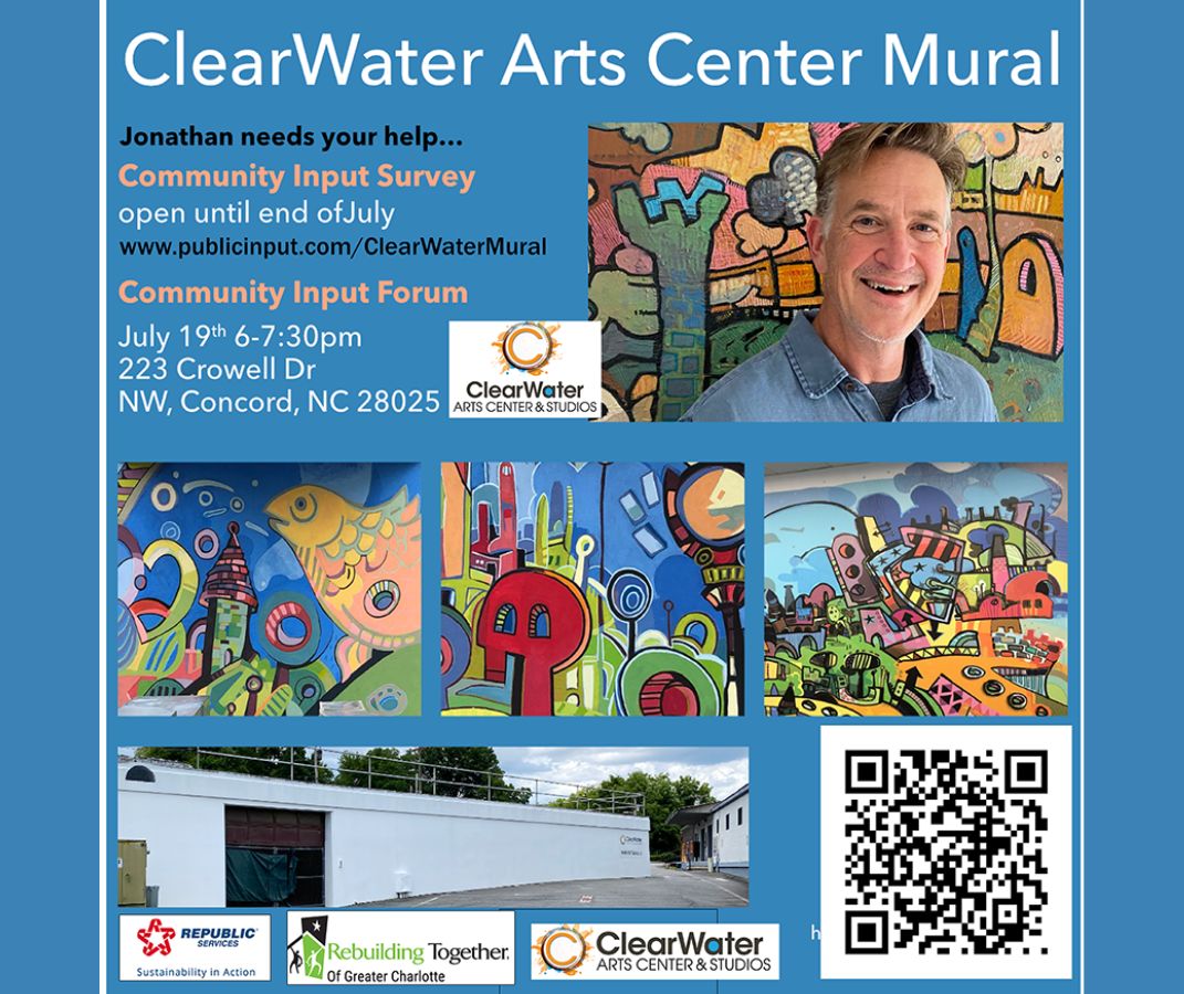 ClearWater Arts Center Mural Community Input Meeting
