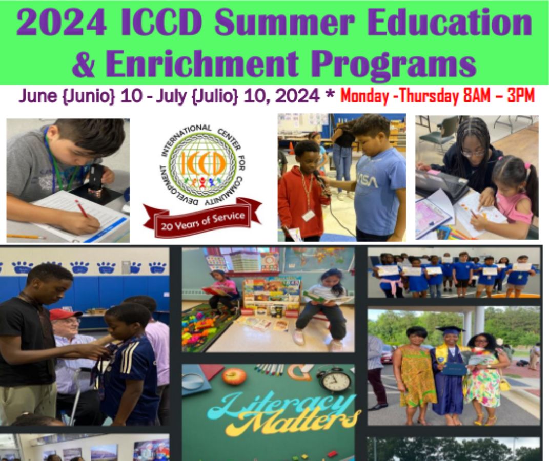 ICCD Summer Education & Enrichment Programs 2024