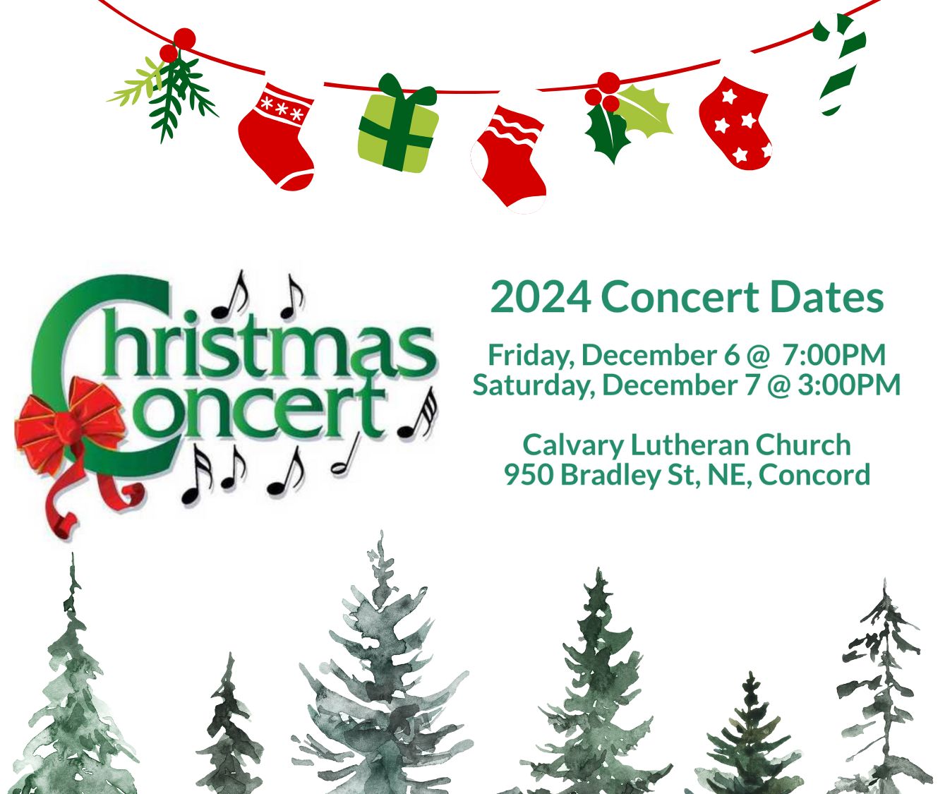 The Piedmont Choral Society presents its annual Christmas Concerts with orchestra