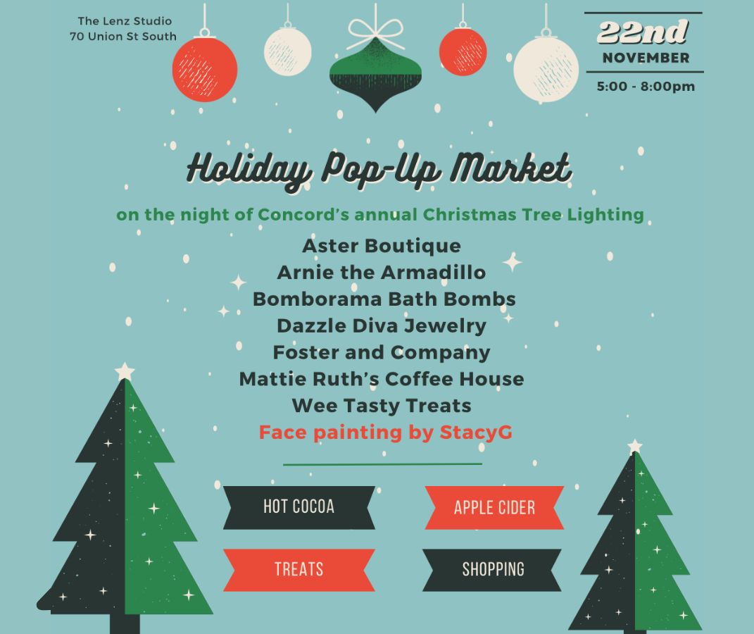 The Lenz Studio Presents: Tree Lighting Pop-Up 