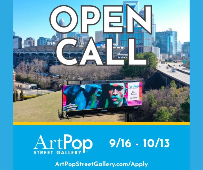 Open Call: ArtPop Street Gallery