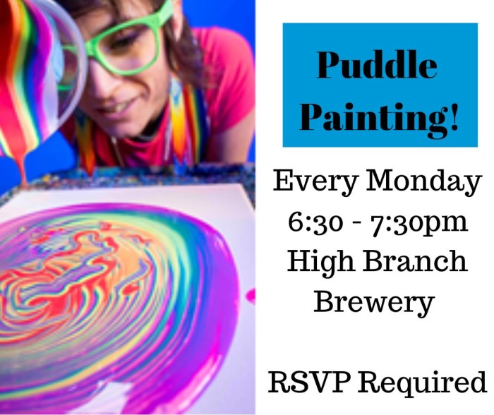 Puddle Painting Workshop