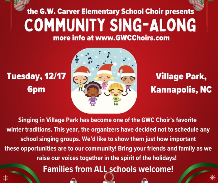 Community Sing-Along!