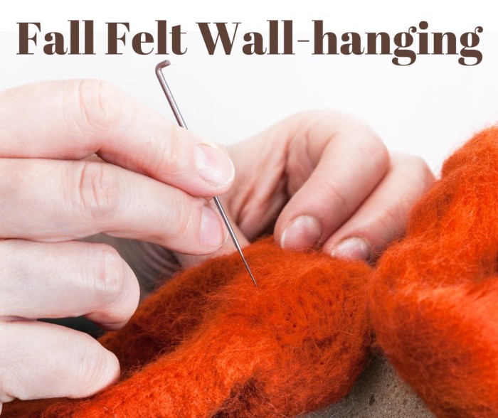 Fall Felt Wall Hangings