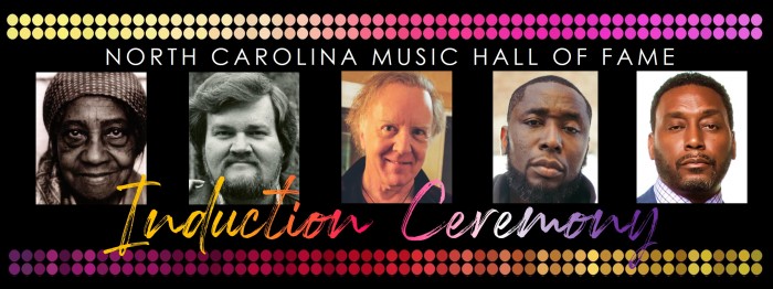 North Carolina Music Hall of Fame Induction Ceremony