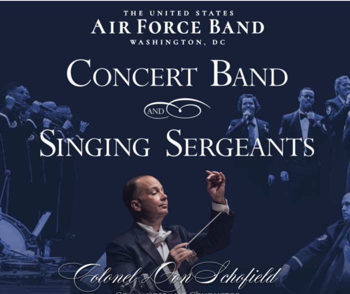 Concert Band and Singing Sergeants