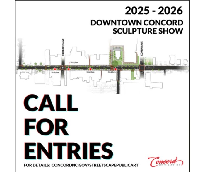 Downtown Concords First Annual Sculpture Show! 