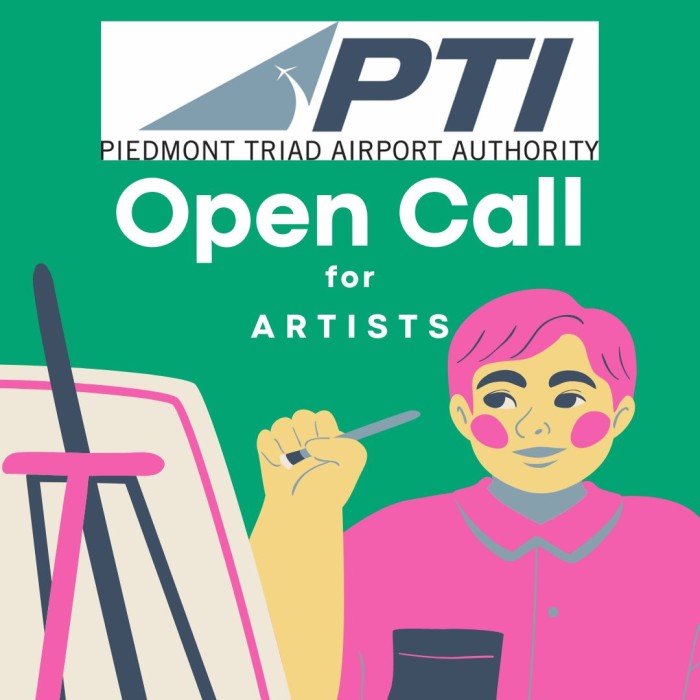 Call for Artists - The Piedmont Triad Airport Authority (PTAA)