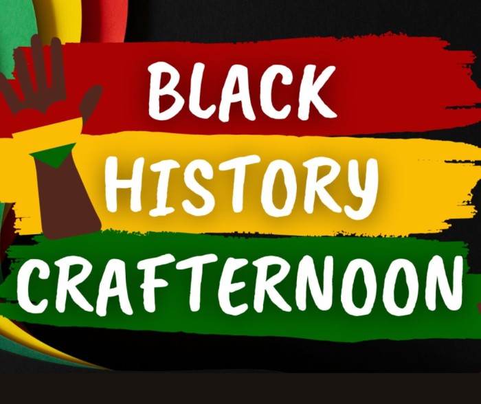 Black History Crafternoon