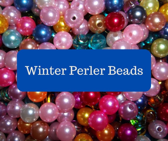 Winter Perler Beads