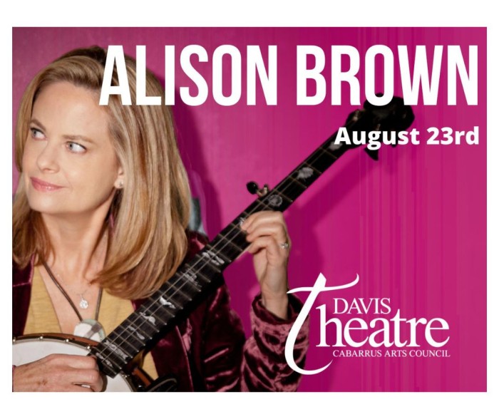 Alison Brown at the Davis Theatre
