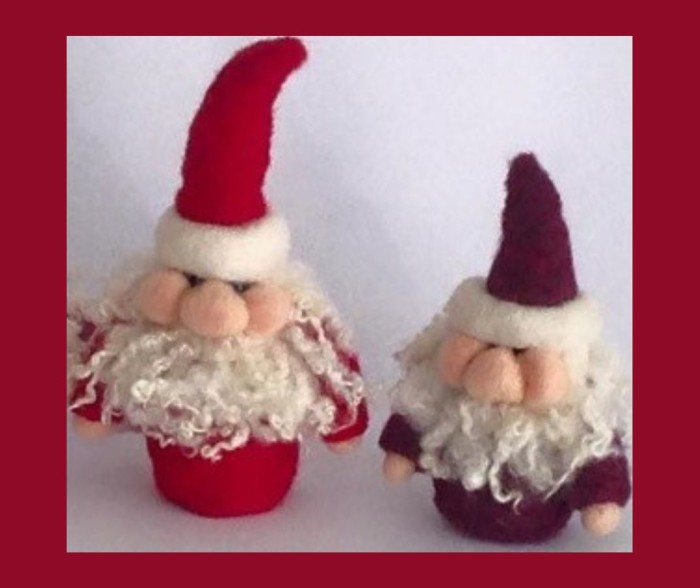 NEW CAG CLASS: ‘Needle Felt’ a Gnome for the Holidays with Irene Heckel-Volpe