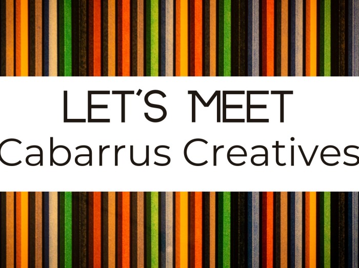 Let's Meet - Cabarrus Creatives