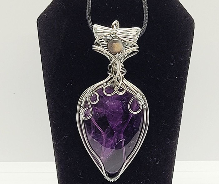 CAG Class: Wire Wrapping Creations with Amethyst Troupe