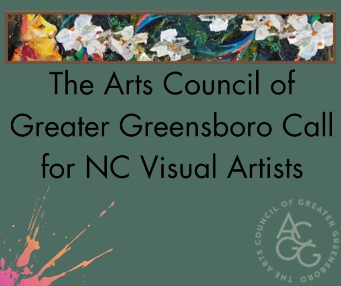 Call for NC Visual Artists - The Arts Council of Greater Greensboro