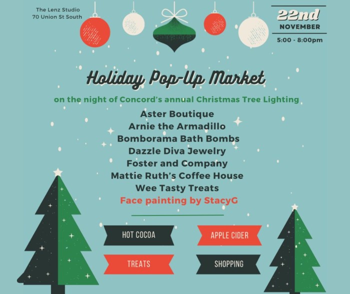 The Lenz Studio Presents: Tree Lighting Pop-Up 