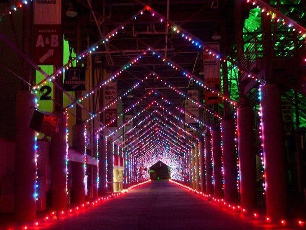 Speedway Christmas Light Show at Charlotte Motor Speedway