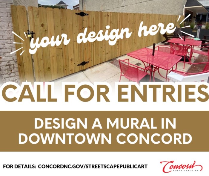 Call for Entries! Streetscape Mural