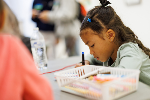 Summer Camps Image - Child drawing